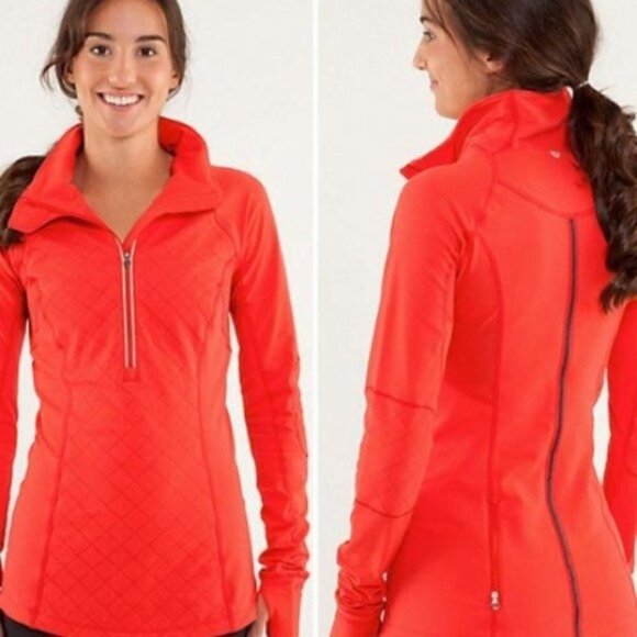 RARE Lululemon Run Toasty Tech Pullover Size 4 - Picture 2 of 11